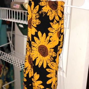 OS Sunflower leggings